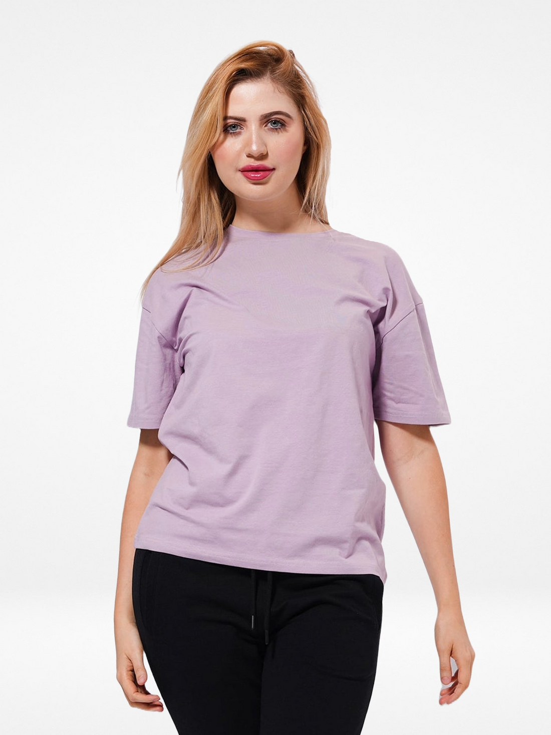 Women Oversized Dance fit T-Shirt - Lilac